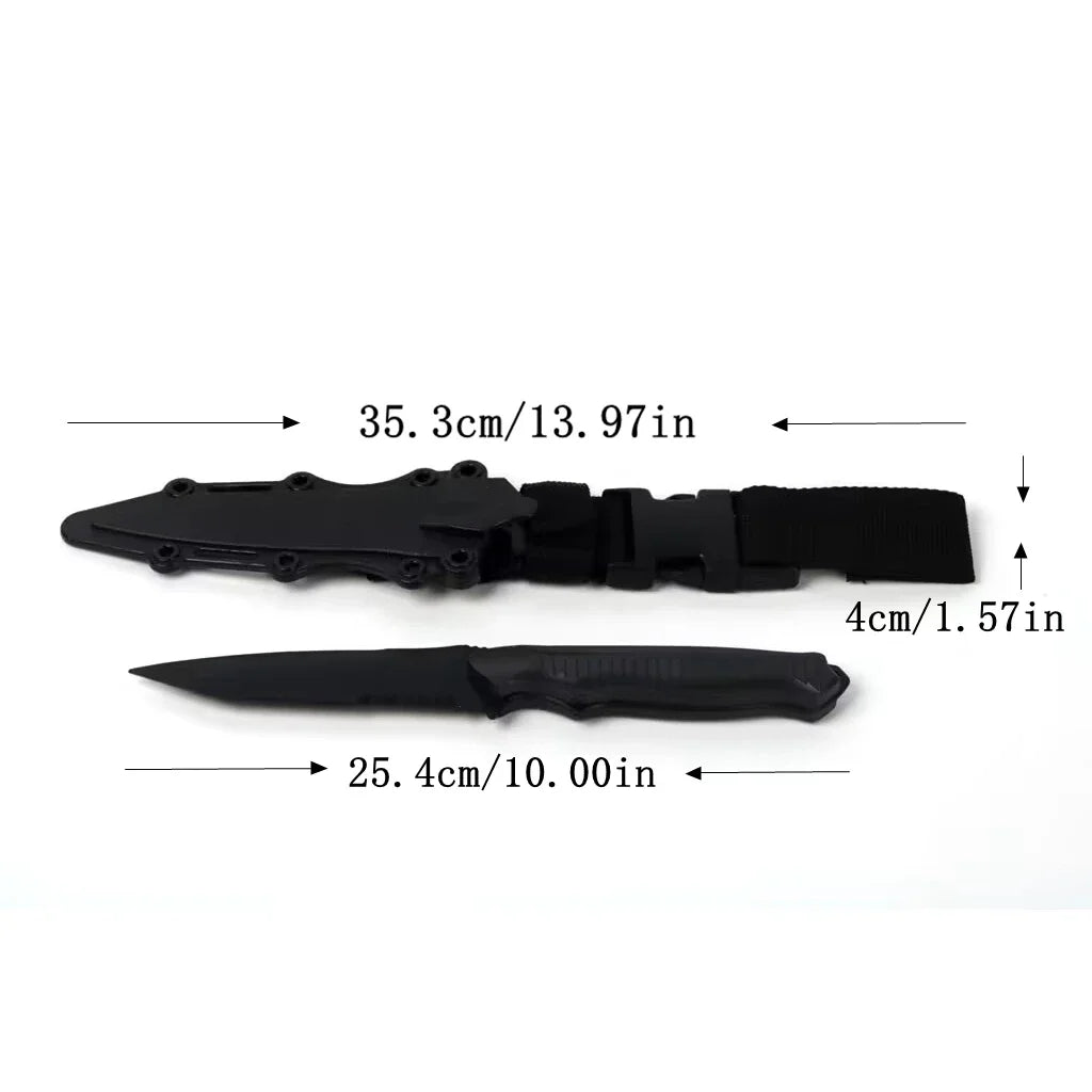M9 Model Rubber Knife Gift Toys Military Fans Collection Game Simulation Training Props Plastic Model