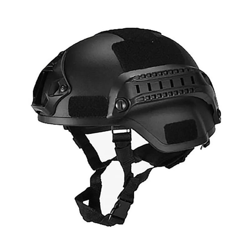 Military Helmet Kids Adults CS War Gaming Cosplay Outdoor Sports ABS Thickened Camouflage Army Helmet Head Protective Equipment