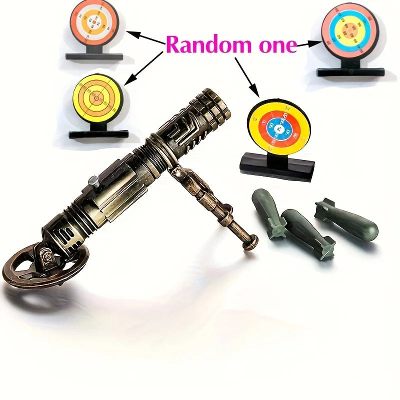 Military Weapons Toy, Fireable Mini Mortar Launcher Toys, Tabletop Decorations And Collectibles,Children Educational Toy, Gift