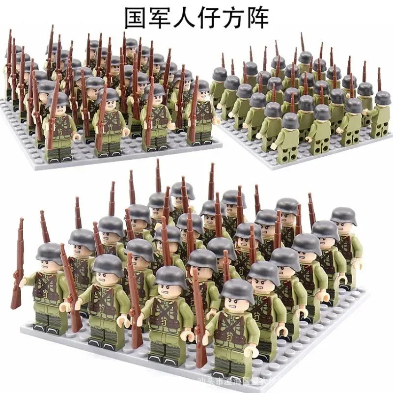 Military doll toys, 24 dolls,rifle basic accessories,children's assembled toys,humanoid dolls, educational toys, birthday gifts.
