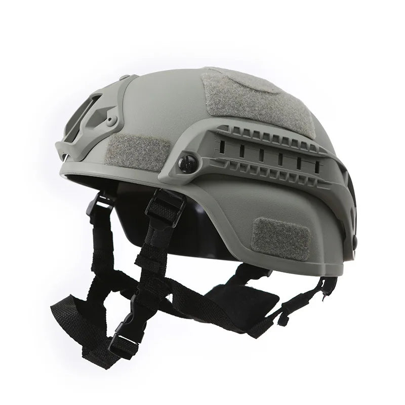 Military Helmet Kids Adults CS War Gaming Cosplay Outdoor Sports ABS Thickened Camouflage Army Helmet Head Protective Equipment