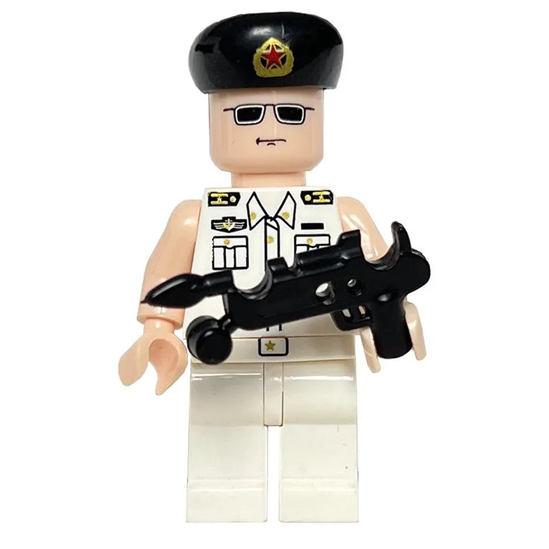 China's modern military naval dolls sea, land and air dolls assembled with weapons toys boys birthday gifts