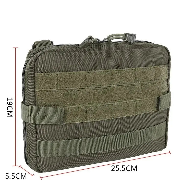 Military Medical First Aid Kit, Tactical Outdoor Emergency Kit, Camping Hunting Multi-Purpose Tool Kit EDC Bag