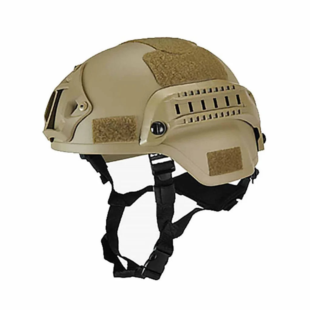 Military Helmet Kids Adults CS War Gaming Cosplay Outdoor Sports ABS Thickened Camouflage Army Helmet Head Protective Equipment