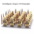 Military doll toys, 24 dolls,rifle basic accessories,children's assembled toys,humanoid dolls, educational toys, birthday gifts.