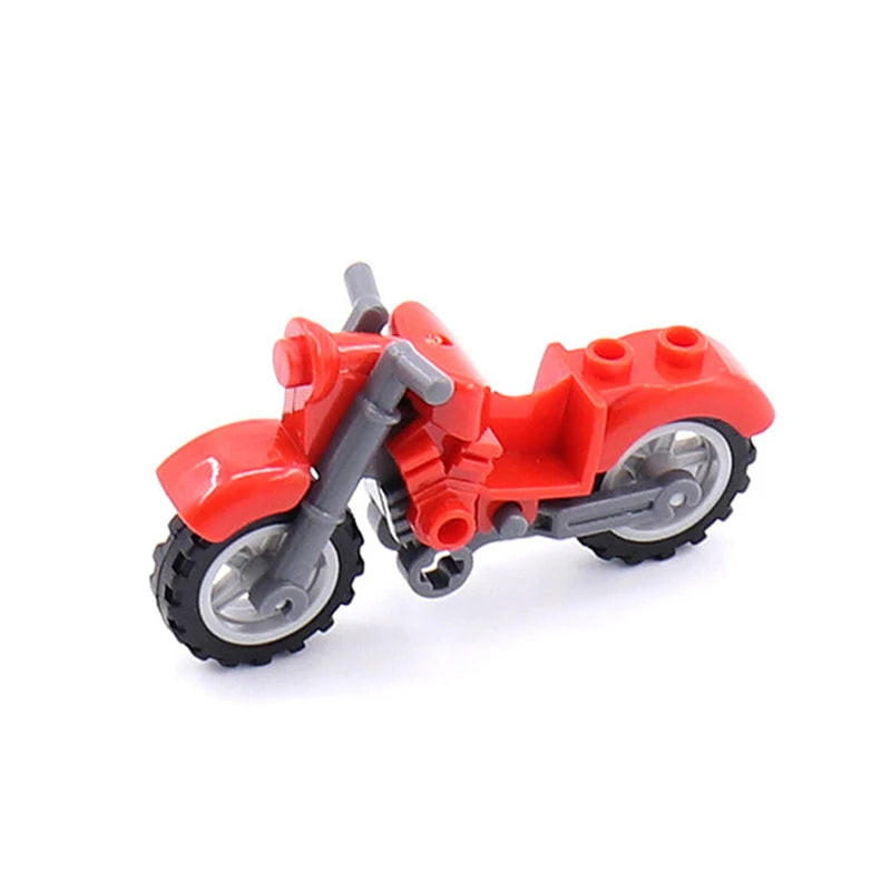Military Motorcycle Car Weapon Model Building Blocks Educational Toys for Children Gifts City Military Motor Kids Gifts Toy